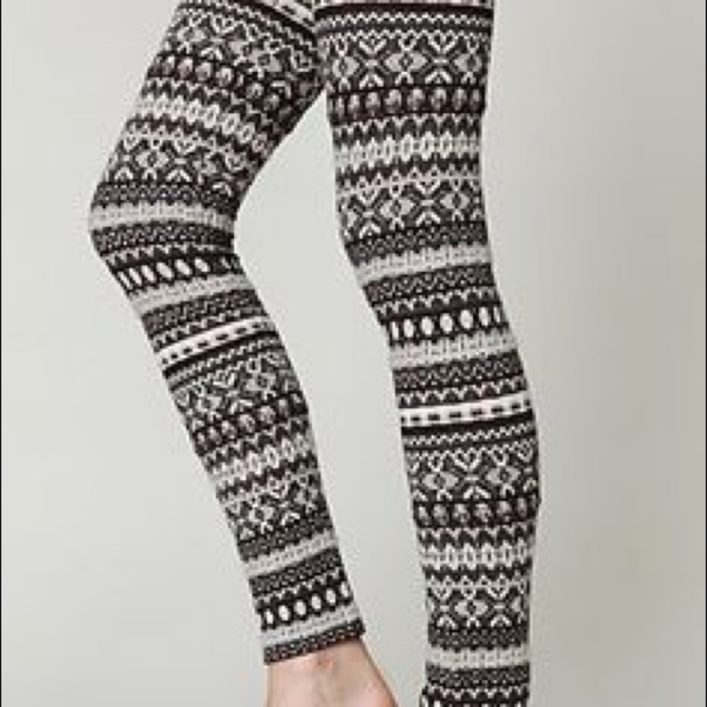 Free people knit leggings